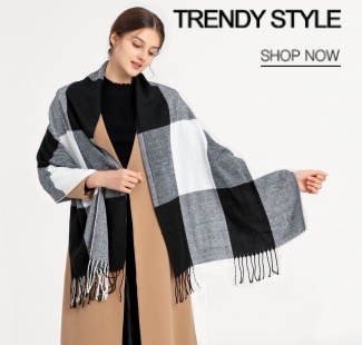 trendy style scarf autumn fashion